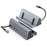 BS107 Type-C to PD+HD+USB3.0*2+USB2.0+USB-C+RJ45 Hub Adapter 7-in-1 Gaming Docking Station for Steam Deck - 1
