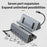 BS107 Type-C to PD+HD+USB3.0*2+USB2.0+USB-C+RJ45 Hub Adapter 7-in-1 Gaming Docking Station for Steam Deck - 3
