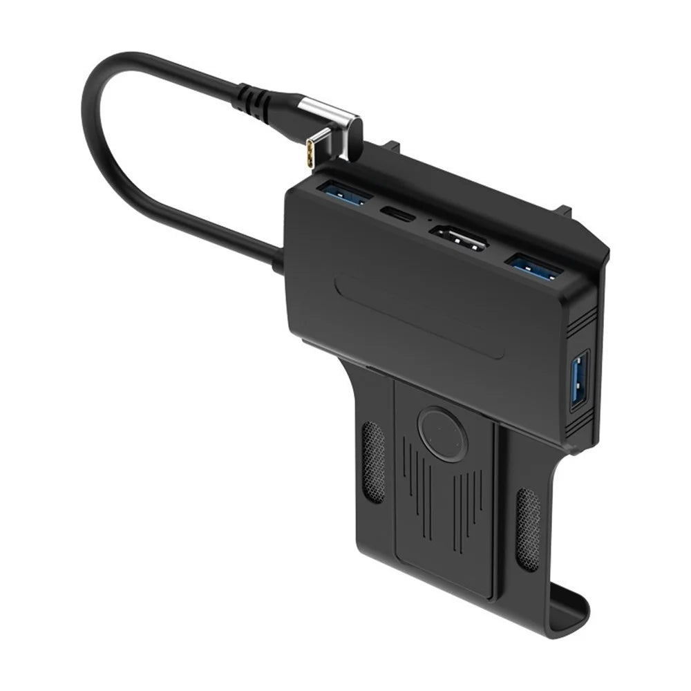V266 Docking Station Stand for Steam Deck , 5-in-1 Dock Type-C Male to PD+USB3.0+USB2.0*2+HD2.0 - 2