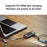 YESIDO HB20 USB + Type C Hub Adapter Converter with USB 3.0 + 3xUSB 2.0 + PD 100W USB-C Ports - 3