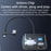 YESIDO HM15 USB / Type-C to VGA + HD Adapter HDTV Dual Monitors Mirroring Adapter - 5