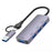 T203 USB+Type-C 3.0 Converter Hub 5Gbps USB 3.0 Data Transfer Adapter for Laptop Tablet - 1