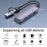 T203 USB+Type-C 3.0 Converter Hub 5Gbps USB 3.0 Data Transfer Adapter for Laptop Tablet - 7