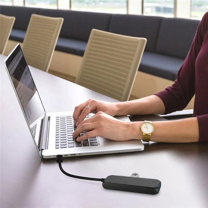 ST31 Laptop Expansion USB Type-C Hub Splitter Multi-Functional Docking Station - 7