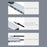 2017L Type-C to Type-Cx2+USB2.0+HD+USB3.0+TF / SD+Network Card 100Mbps USB Hub Laptop Phone Docking Station - 3