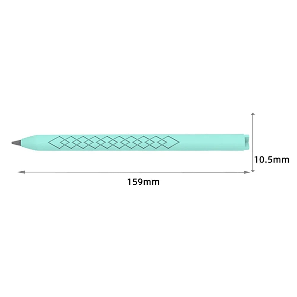 For Apple Pencil 3 (USB-C) Anti-scratch Silicone Sleeve Diamond Texture Stylus Pen Protective Cover - Purple - 2