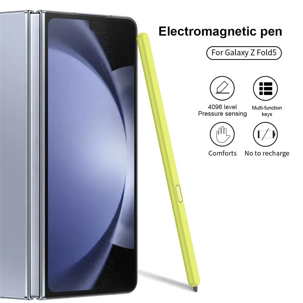 For Samsung Galaxy Z Fold6 5G / Z Fold5 5G Stylus Replacement Electromagnetic Pen (Without Bluetooth-Compatible) - Yellow - 3