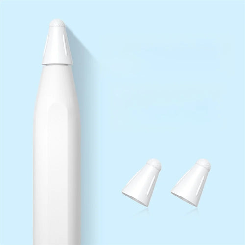 4Pcs For Huawei M-Pencil 3rd Generation / 2nd Generation / 1st Generation / Apple Pencil (2nd Generation) / (1st Generation) Pen Tips Cover - White - 1