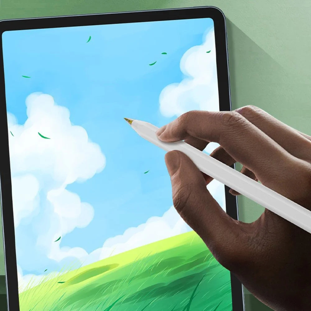 Clear Replacement Tip for Apple Pencil (2nd Generation) / (1st Generation) HB Transparent Stylus Nib - Ball Nib+White - 3