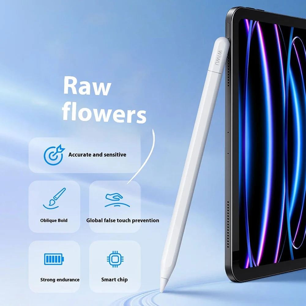 WIWU Pencil A01 For iPad (2018 and Later) Capacitive Pen Anti-Mistouch Tilt Pressure Stylus Pen - 4