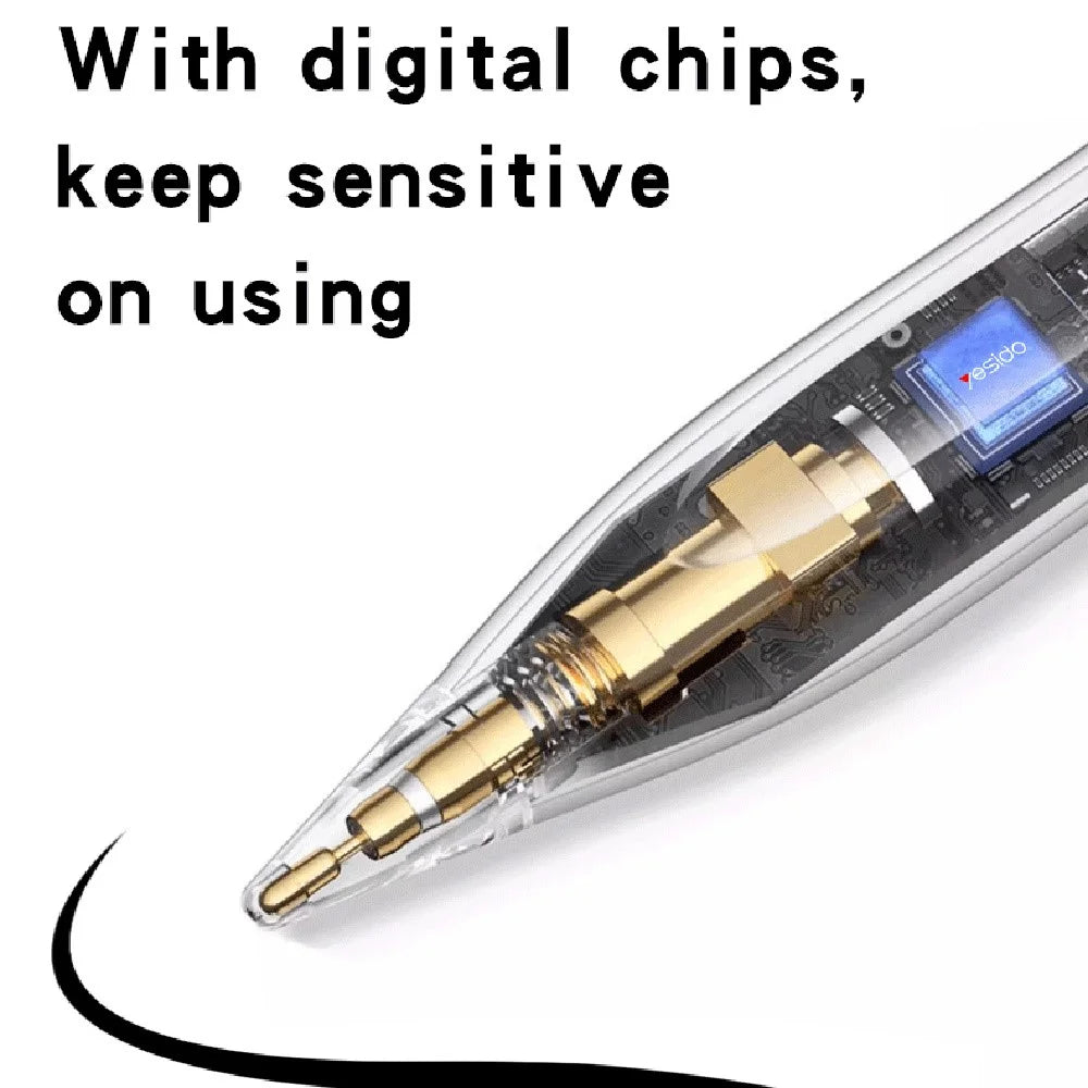 YESIDO ST15 Aluminum Alloy Stylus Pen Magnetic Adsorption Capacitive Touch Screen Pencil - 7