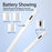 KHD-106TB Universal Active Capacitive Pen Touch Screen Phone Tablet Stylus Pen - Gradient Purple - 3