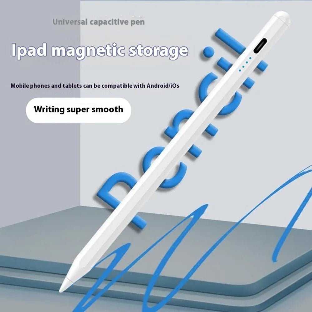 Universal Capacitive Stylus with 4-LED Battery Indicator for iOS and Android Devices - 7