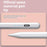 4-LED Stylus with Palm Rejection, Magnetic Attachment for iPad OS 12.2+ (2018 Later) - 6