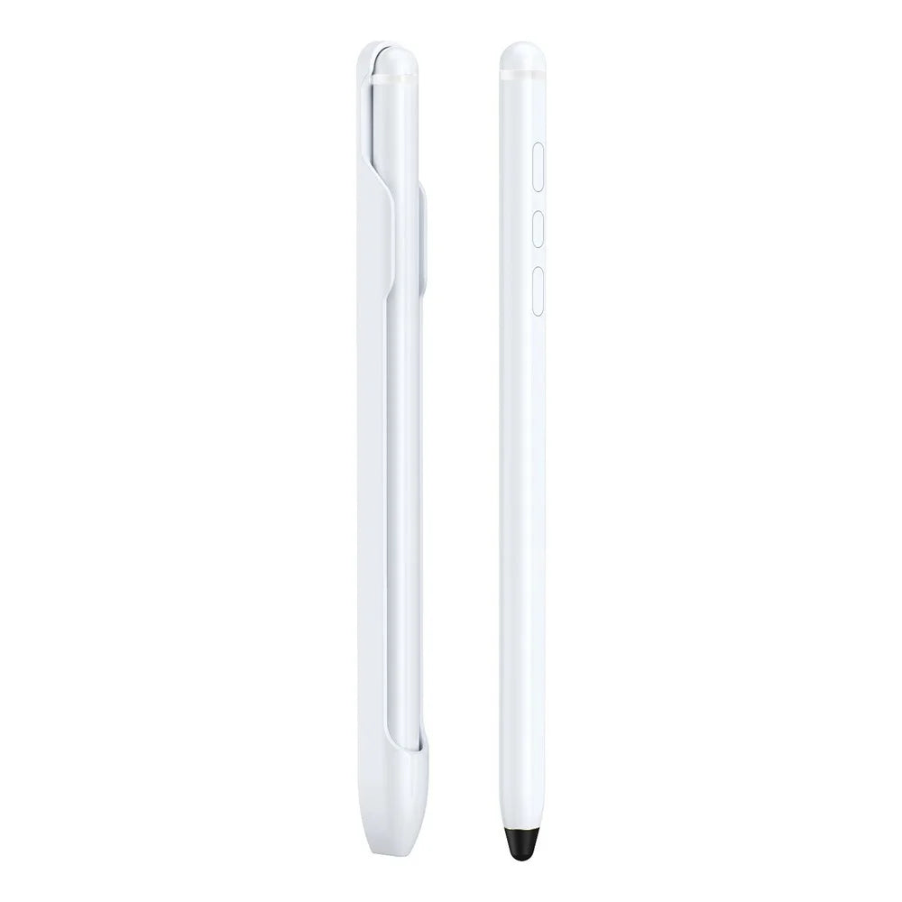 Tablet Phone Stylus Precise Writing Rechargeable Capacitive Pen - White - 1
