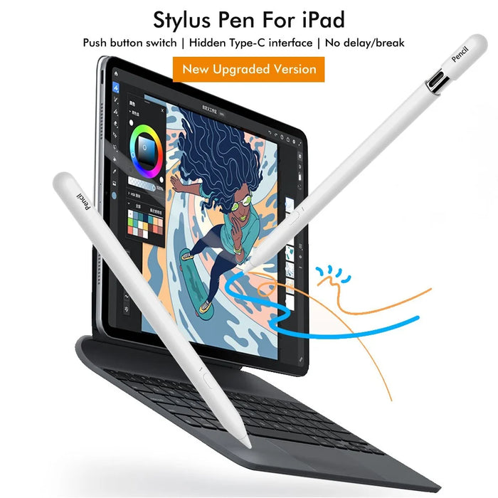 P20Pro Stylus Pen Bluetooth-Compatible Digital Writing Pencil Magnetic Capacitive Touch Screen Pencil for iPad - 3