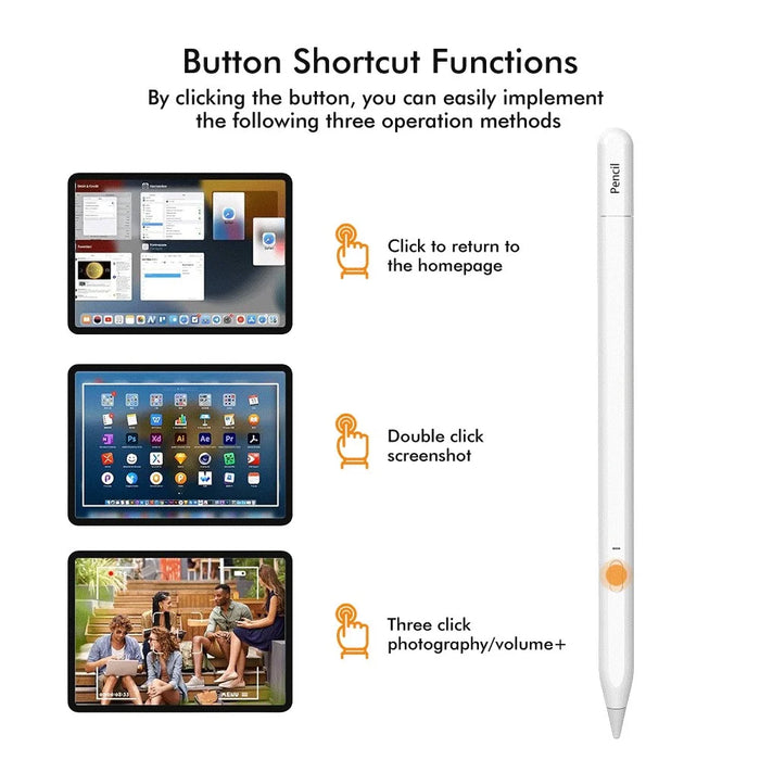 P20Pro Stylus Pen Bluetooth-Compatible Digital Writing Pencil Magnetic Capacitive Touch Screen Pencil for iPad - 7