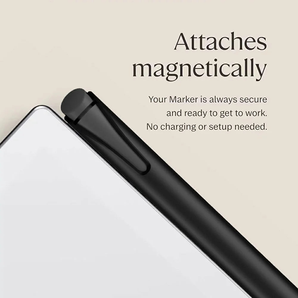 P23 USI Protocol Stylus Magnetic Attachment Capacitive Pen with Rubber Eraser for Digital Writing Drawing - 2