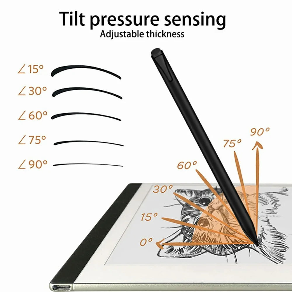 P23 USI Protocol Stylus Magnetic Attachment Capacitive Pen with Rubber Eraser for Digital Writing Drawing - 4