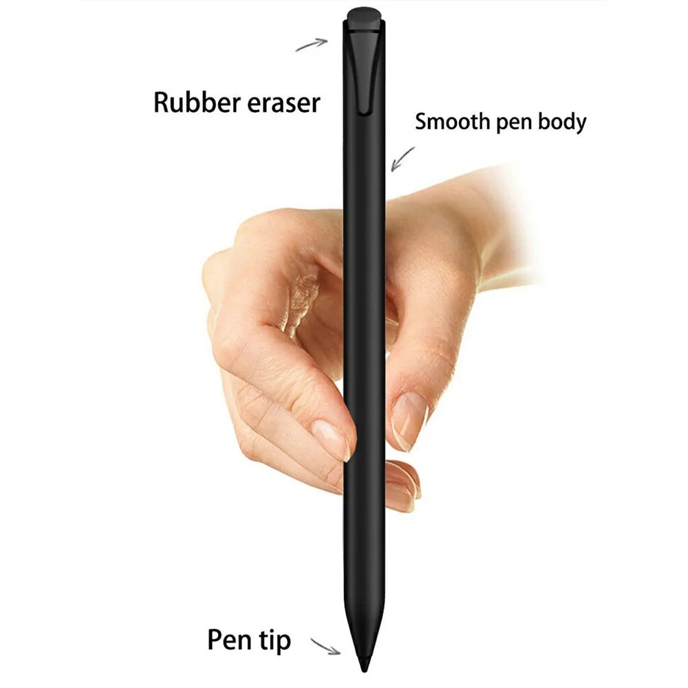 P23 USI Protocol Stylus Magnetic Attachment Capacitive Pen with Rubber Eraser for Digital Writing Drawing - 6