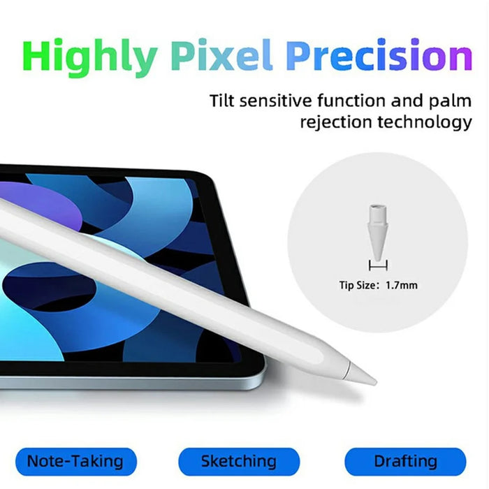 P24 Magnetic Wireless Stylus for iPad 2018 - 2024 Active Capacitive Touch Screen Pen with Palm Rejection - 5