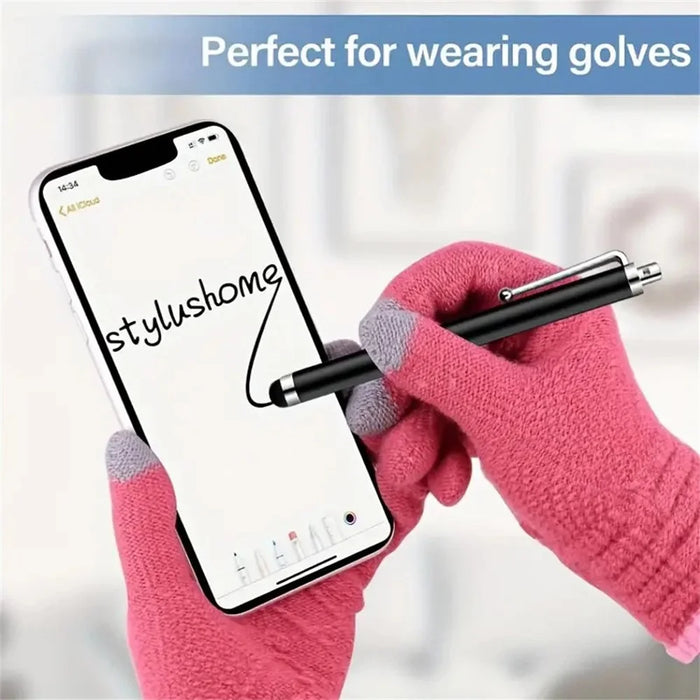 20Pcs Phone Tablet Universal Capacitive Stylus Pen 7mm Tip High Precision Writing Pen - 2