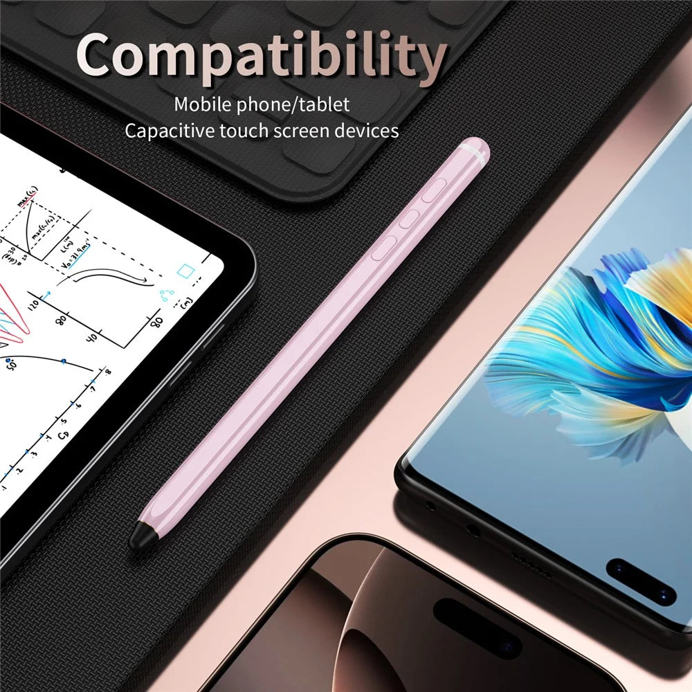 For Samsung Galaxy Z Fold7 5G Capacitive Pen Bluetooth-Compatible Digital Precision Input Writing Stylus - Pink - 4