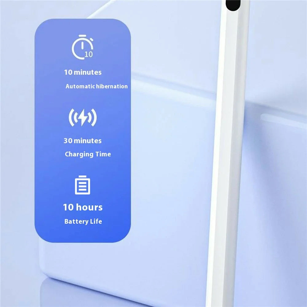KHD-103 For iPad (2018 - 2025) Magnetic Active Stylus Digital Display Palm Rejection Touch Screen Pen - White - 4