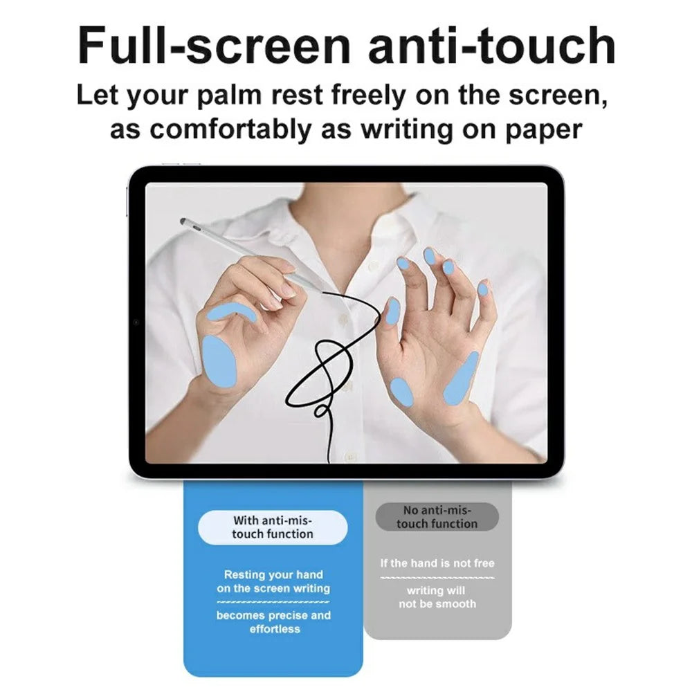 KHD-403 For iPad 2018-2025 Digital Stylus Pen Palm Rejection Magnetic Active Capacitive Pencil with LED Display - 6