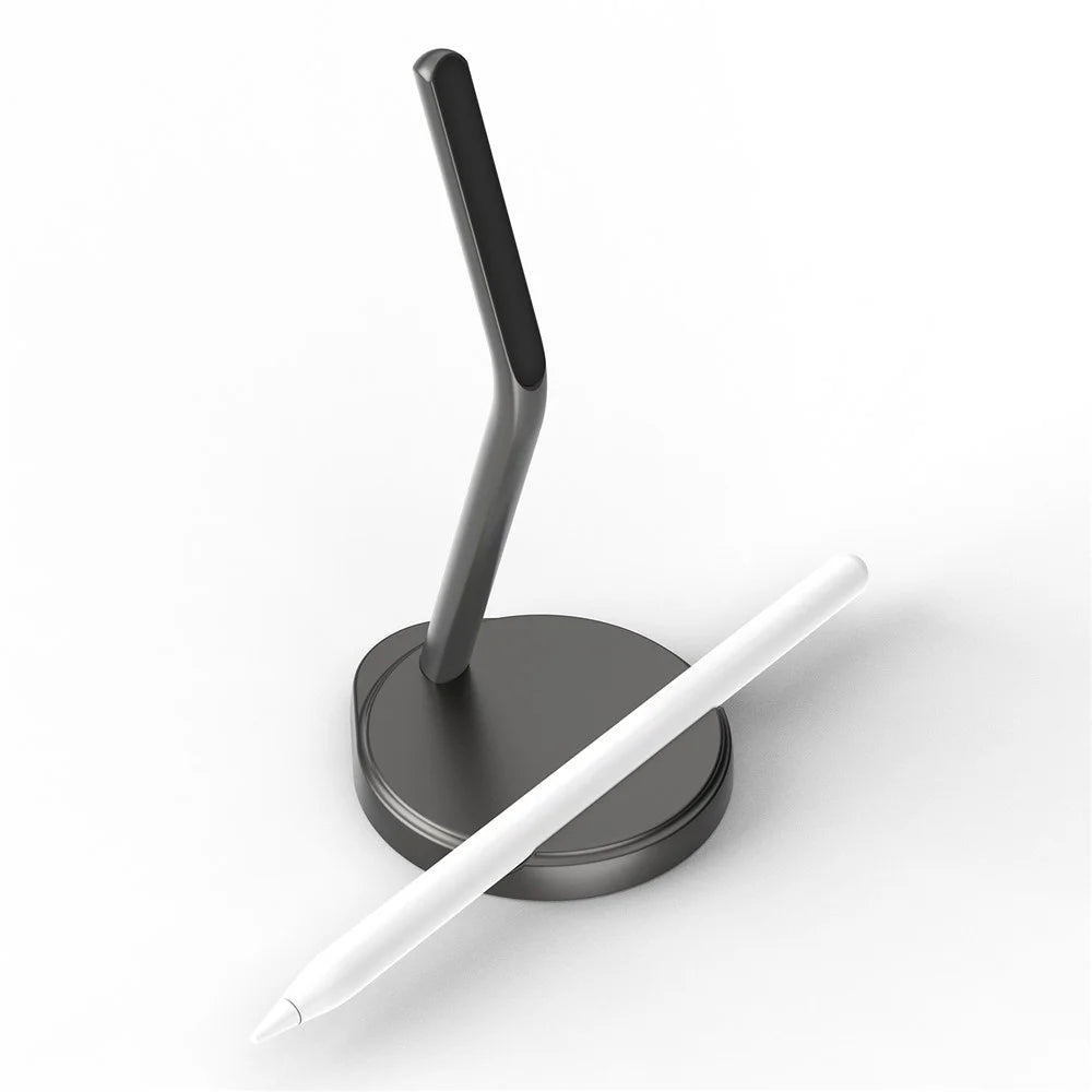 A02 For Apple Pencil (2nd Generation) Magnetic Charging Stand Wireless Charger with Pen Storage Slot - 7
