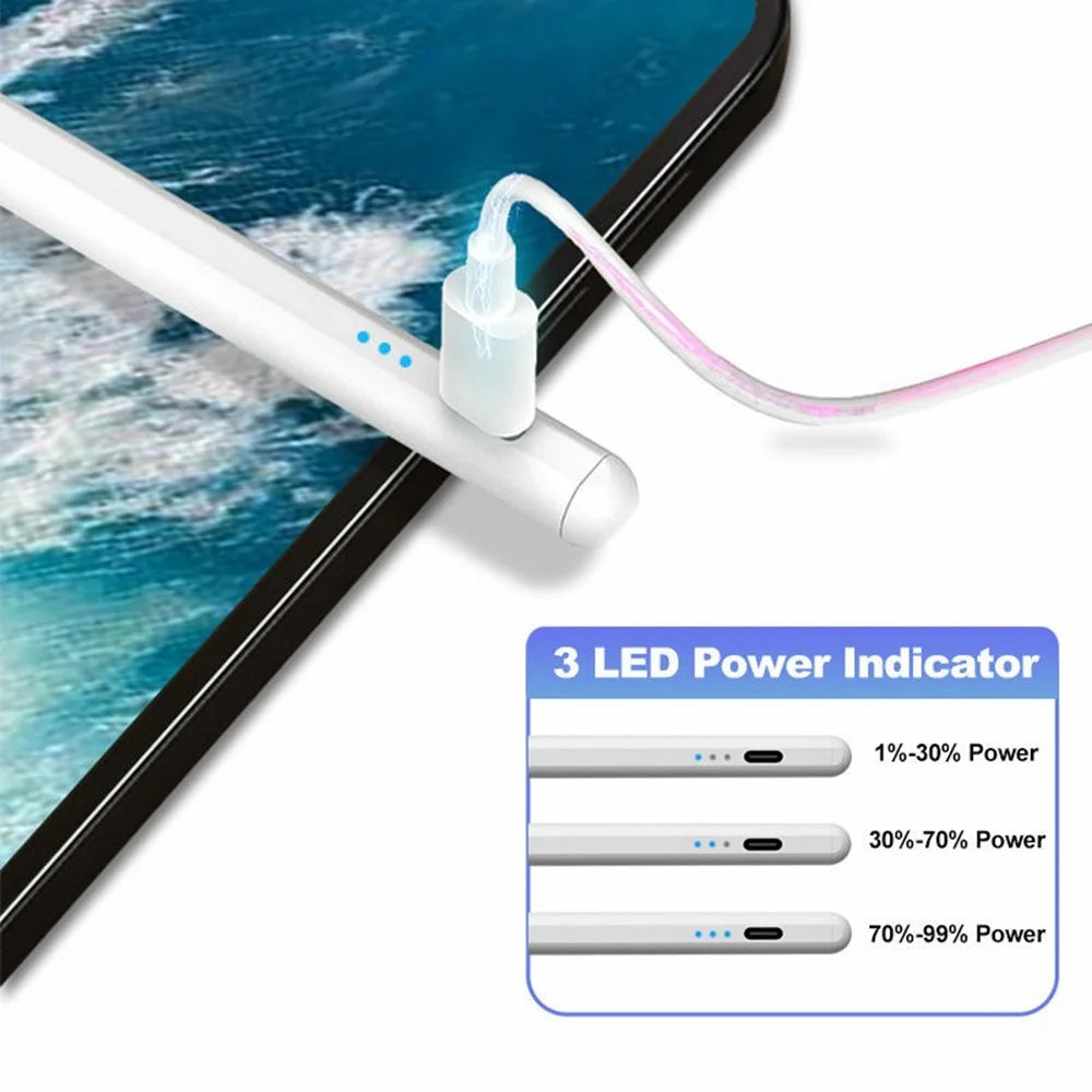 JD19-P For iPad (2018 and Later) Capacitive Stylus Pen Tablet Touch Screen Handwriting Pen - 5