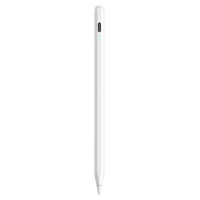 JOYROOM JR-X9S PRO Active Capacitive Stylus Pen Type-C Fast Charging Pencil with 2 Tips - White - 1