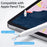 JOYROOM JR-X9S PRO Active Capacitive Stylus Pen Type-C Fast Charging Pencil with 2 Tips - White - 6