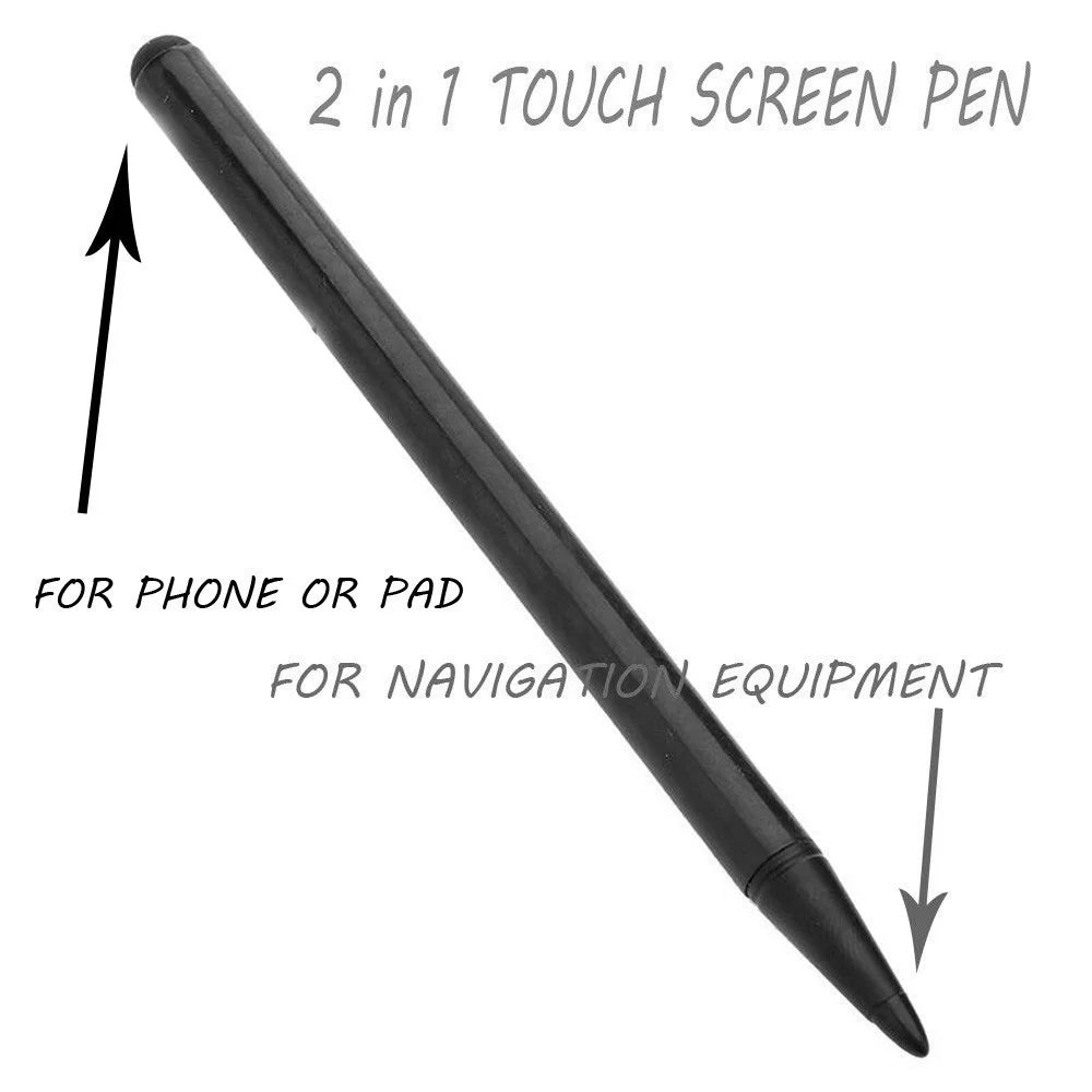 Stylus Pen for iPhone / Samsung / iPad Capacitive Pen Touch Screen Stylus Pencil Mobile Phone Pen - Black - 2