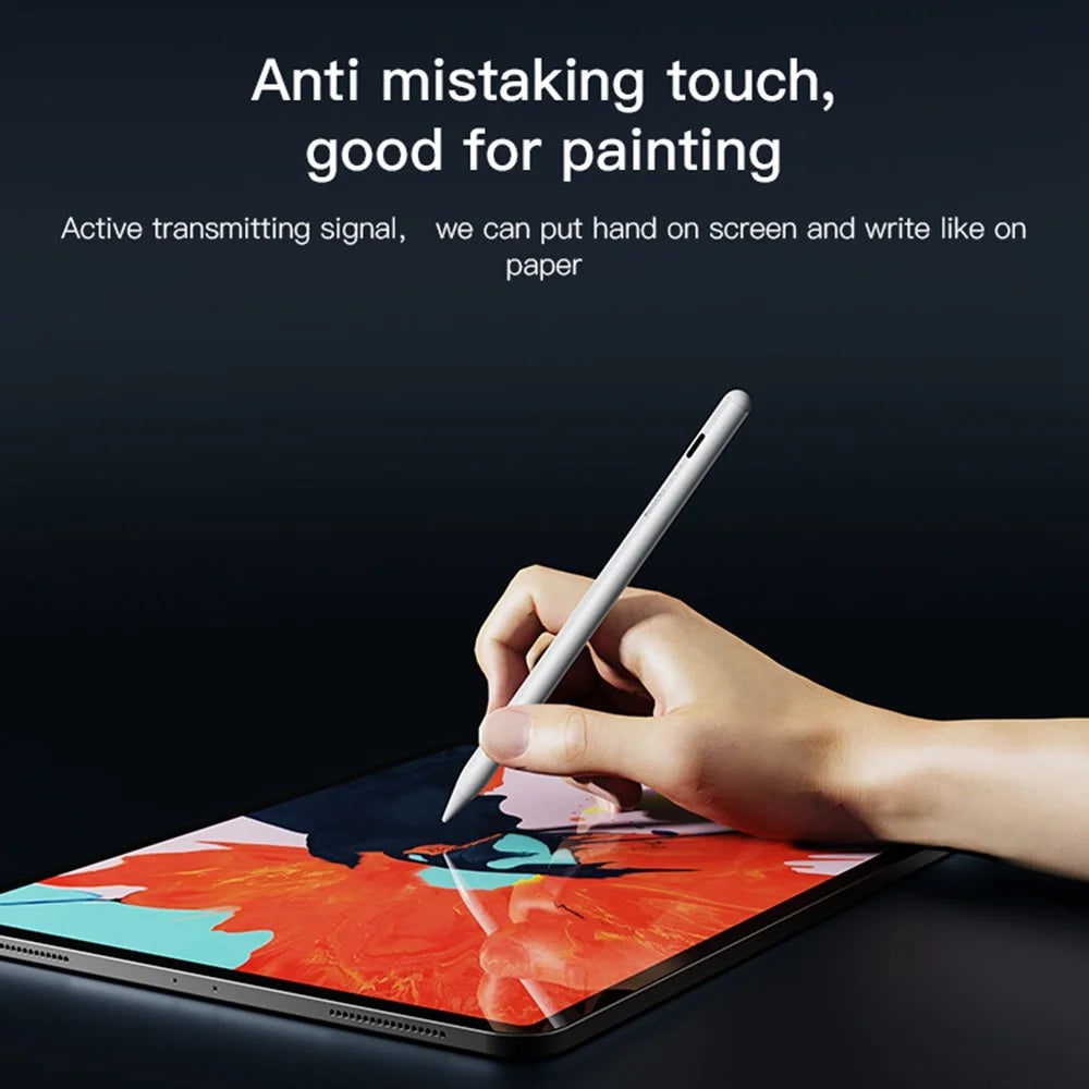 YESIDO ST07 Active Capacitive Stylus Lightweight Touch Screen Pencil Compatible with iPad Air 10.5 inch (2019) / Pro 11-inch (2018) / (2020) / Pro 12.9-inch (2018) / (2020) - Type-C Port - 3