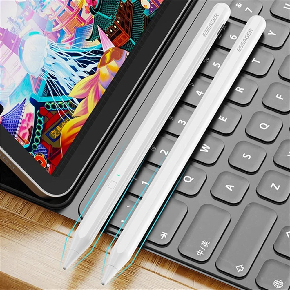 ESSAGER Capacitive Stylus Support Magnetic Wireless Charging Lightweight Touch Screen Pencil Portable Capacitive Pen for Writing Drawing - 6