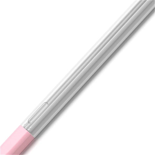 For Samsung Galaxy Tab S6 Lite Stylus Pen Silicone Sleeve Anti-drop Anti-dirt Cover - Pink - 1