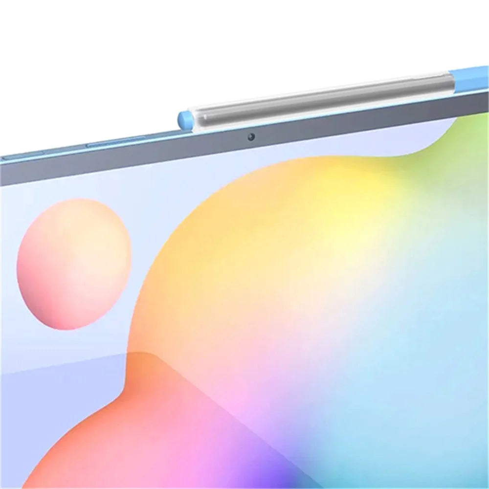 For Samsung Galaxy Tab S6 Lite Stylus Pen Silicone Sleeve Anti-drop Anti-dirt Cover - Pink - 4