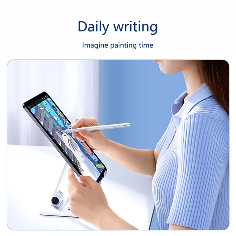 BP18-BL Type-C Universal Hexagonal Bluetooth-compatible Stylus Pen for Touching Writing Drawing - 5