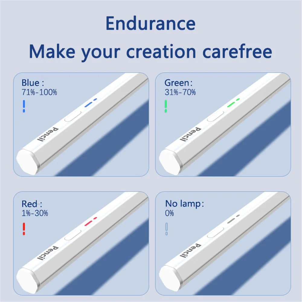BP18-BL Type-C Universal Hexagonal Bluetooth-compatible Stylus Pen for Touching Writing Drawing - 7