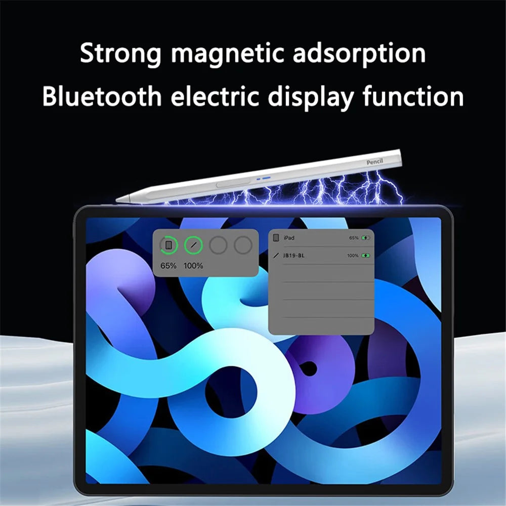 BP19-BL Type-C Universal Hexagonal Stylus Pen Touch Screen Bluetooth-compatible Pencil for Writing Drawing - 3