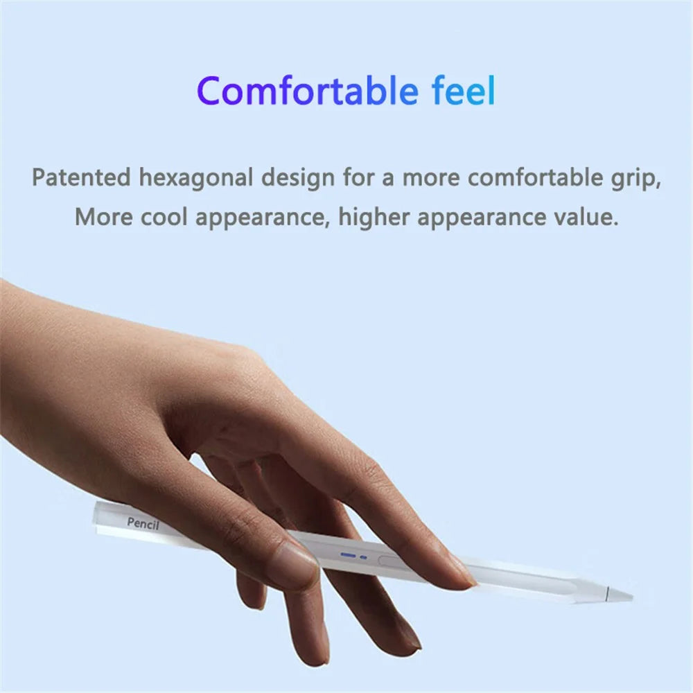 BP19-BL Type-C Universal Hexagonal Stylus Pen Touch Screen Bluetooth-compatible Pencil for Writing Drawing - 7