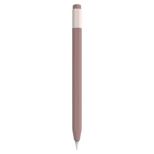 For Apple Pencil (USB-C) Anti-skid Silicone Protective Sleeve Capacitive Stylus Pen Anti-drop Cover - Deep Pink - 1