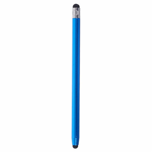Dual Silicone Tips Passive Stylus Pen Sensitive Touch Writing Drawing Pencil - Dark Blue - 1