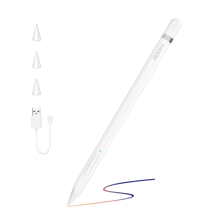 BENWIS ID-STY-3 Pencil Pro Universal Capacitive Stylus Active Stylus Pens for Touch Screens with Magnetic Design - 2