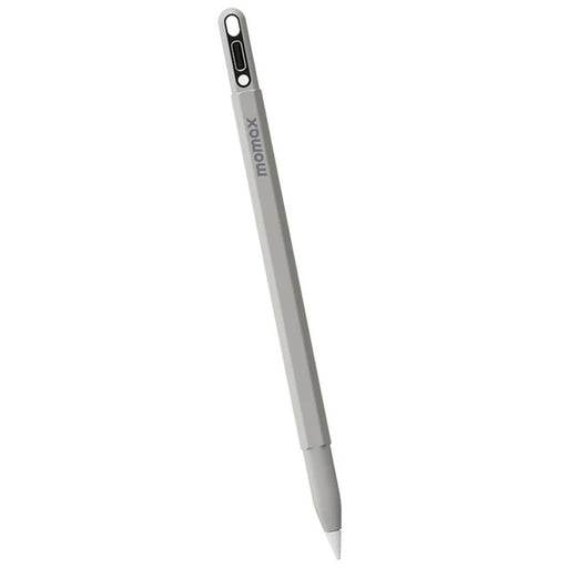MOMAX Mag Link Pop Tablet Stylus Pen Type-C Charging Port Palm Rejection Capacitive Pen - Titanium Grey - 1