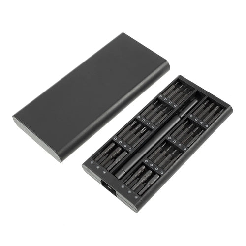 63-in-1 Magnetic Precision Screwdriver Repair Tool Kit Bits Set - Black - 1