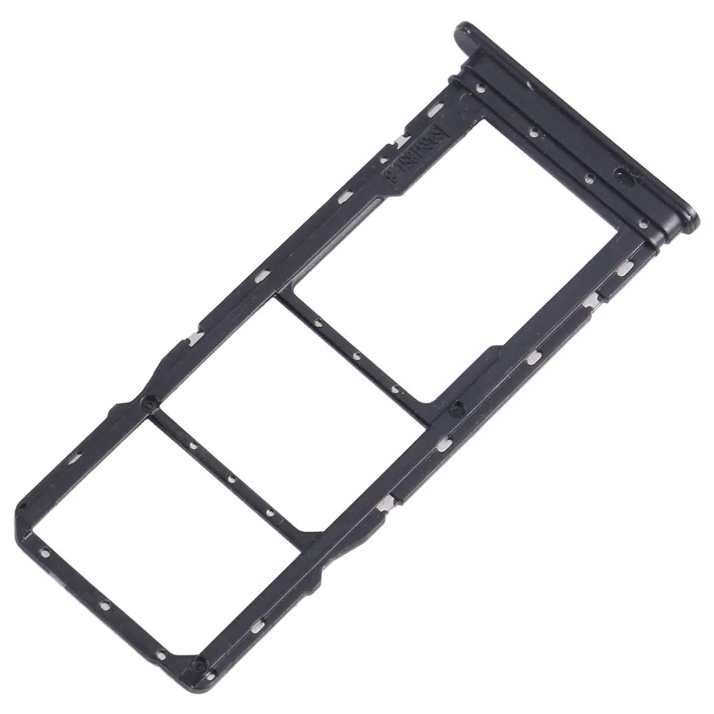 For Samsung Galaxy A05 4G A055 OEM Dual SIM Card + SD Card Tray Holder Replacement Part (Without Logo) - Black - 3