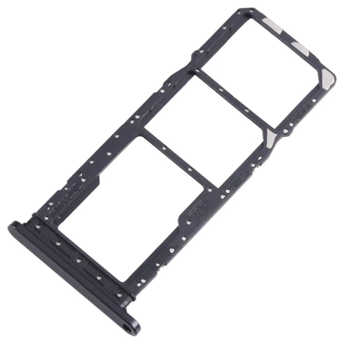 For Samsung Galaxy A05s 4G A057 OEM Dual SIM Card + SD Card Tray Holder Replacement Part (Without Logo) - Black - 2