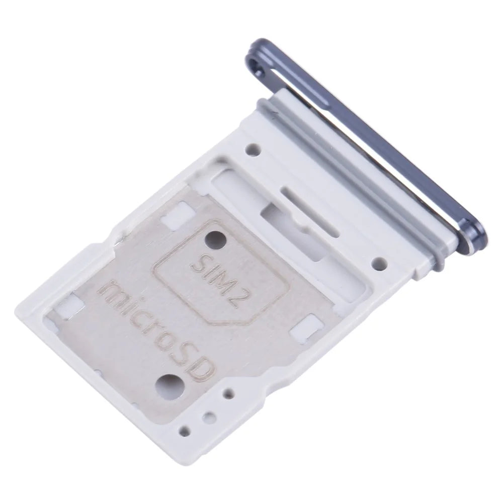 For Samsung Galaxy A55 5G A556 OEM Dual SIM Card + SD Card Tray Holder Replacement Part (Without Logo) - Navy Blue - 3